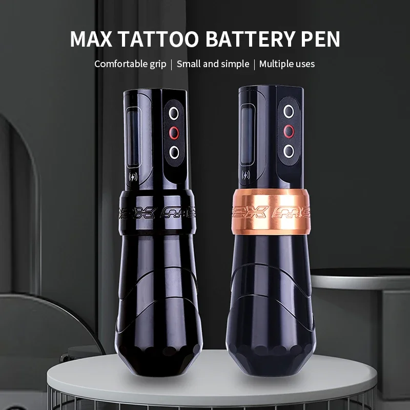 Tattoo Machine Pen Professional Wireless 10000Rpm Coreless Motor with Lithium Battery for Permanent Makeup Tattoo Artist Pmu Pen for Tattoo Pen