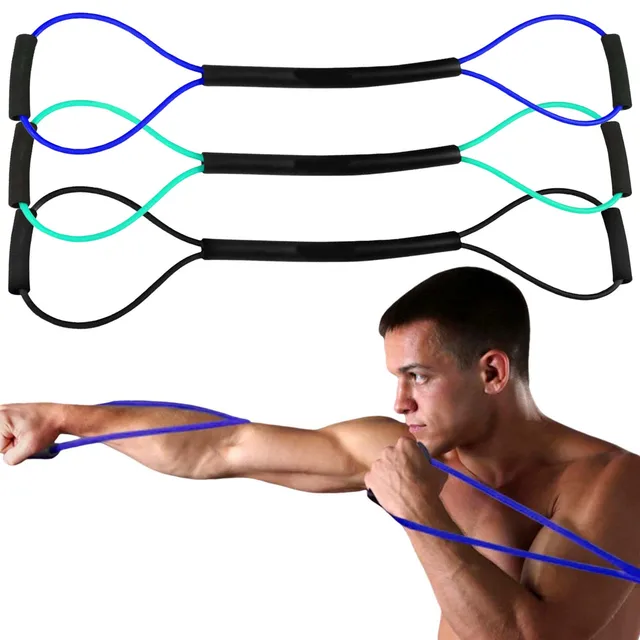 25/30/35 Pounds Elastic Resistance Band Workout Resistance Bands with Comfort Handles Strength Tension Rope