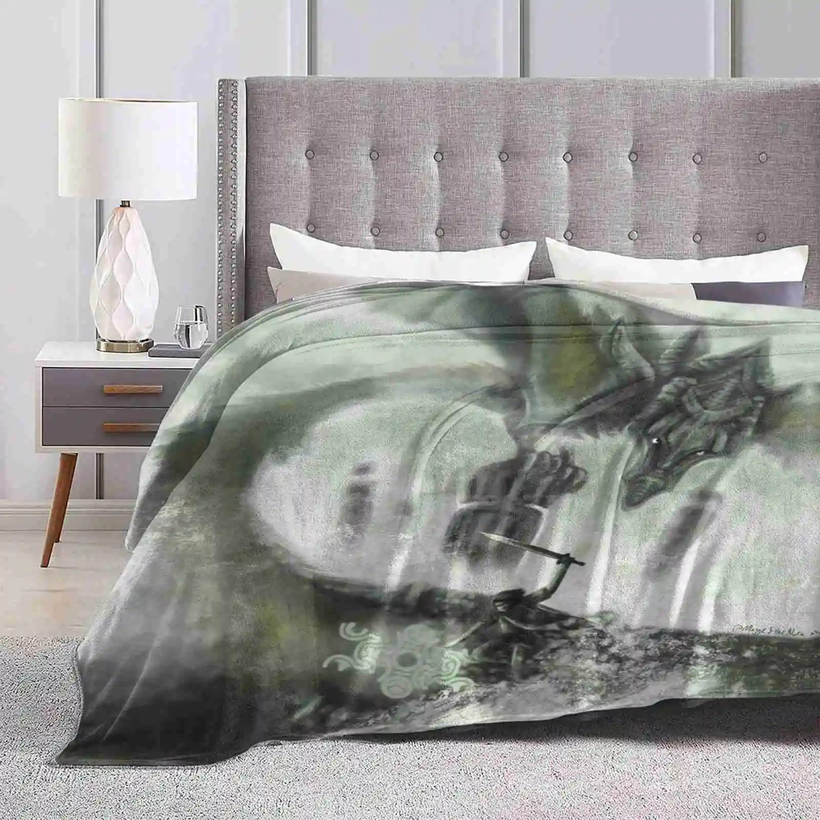 Avion-Shadow Of The Colossus Best Seller Room Coperta Di Flanella Per Uso Domestico Muslimow Of The Colossus Avion