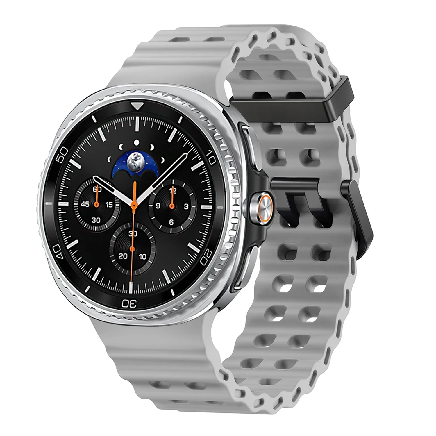 Premium Silicone Watchband for Samsung Galaxy Watch - Marine Blue