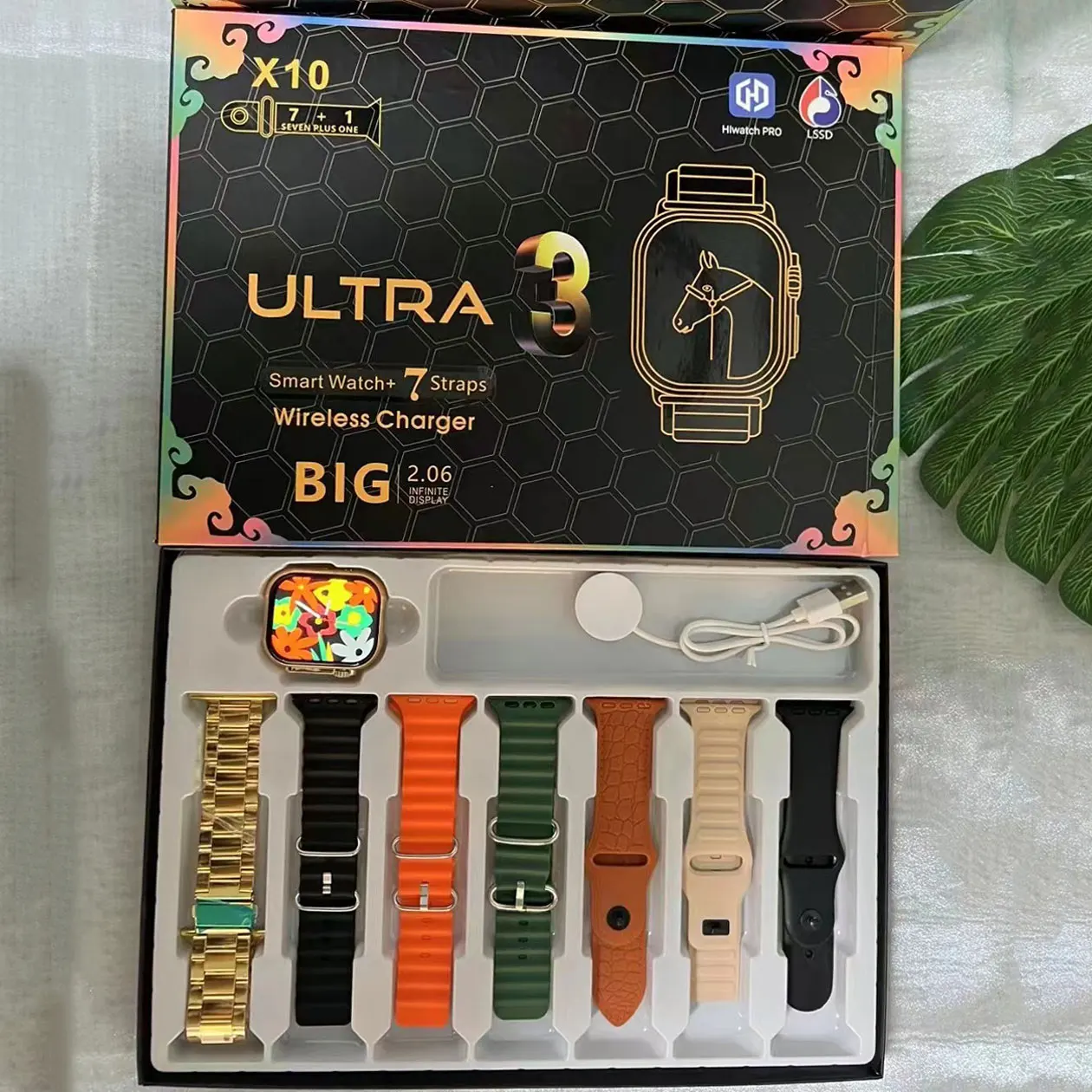 X10-Ultra-3-Sport-Rel-gio-Inteligente-para-Homens-e-Mulheres-Bluetooth ...
