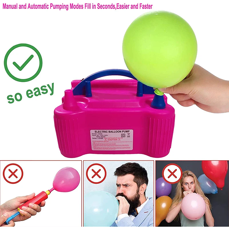 Cool Air Balloon Inflator - Blow up balloons quickly and easily!