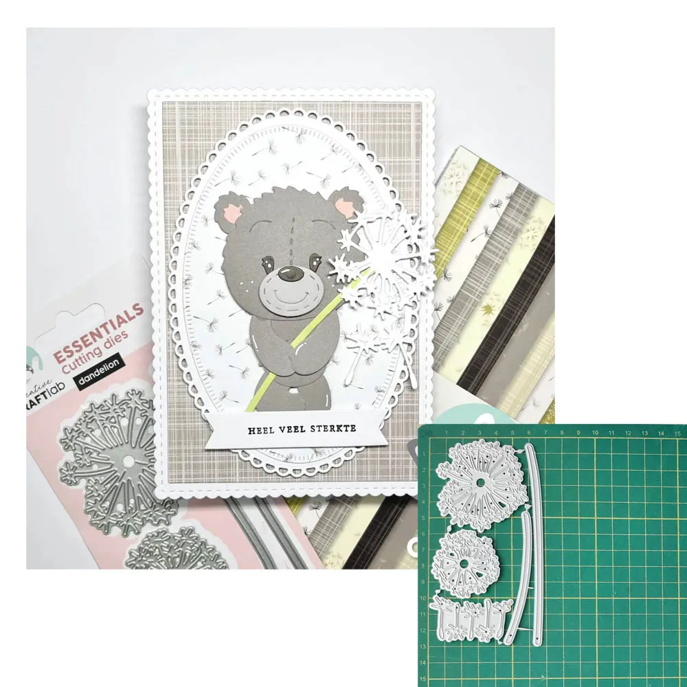 

Dandelion Metal Cutting Dies DIY Scrapbooking Album Decorative Embossing PaperCard Crafts Die