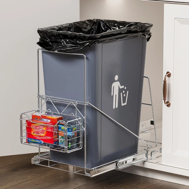 Bin Storage Cabinets with Removable Plastic Bins