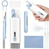 7in1 Multi-Function Cleaning Pen Soft Brush Flocking Sponge with Cloth, Airpod Cleaner Kit,for Airpods Pro 1 2 3, Mobile Phone 1