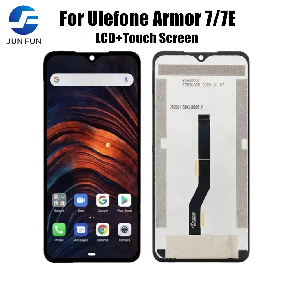 

100% протестированный ЖК-дисплей для Ulefone Armor 7 7E, ЖК-дисплей с сенсорным экраном, дигитайзер, ЖК-дисплей в сборе, запасные части