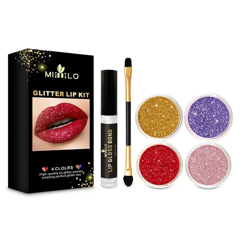 Moulin Rouge Glitter Lip Kit