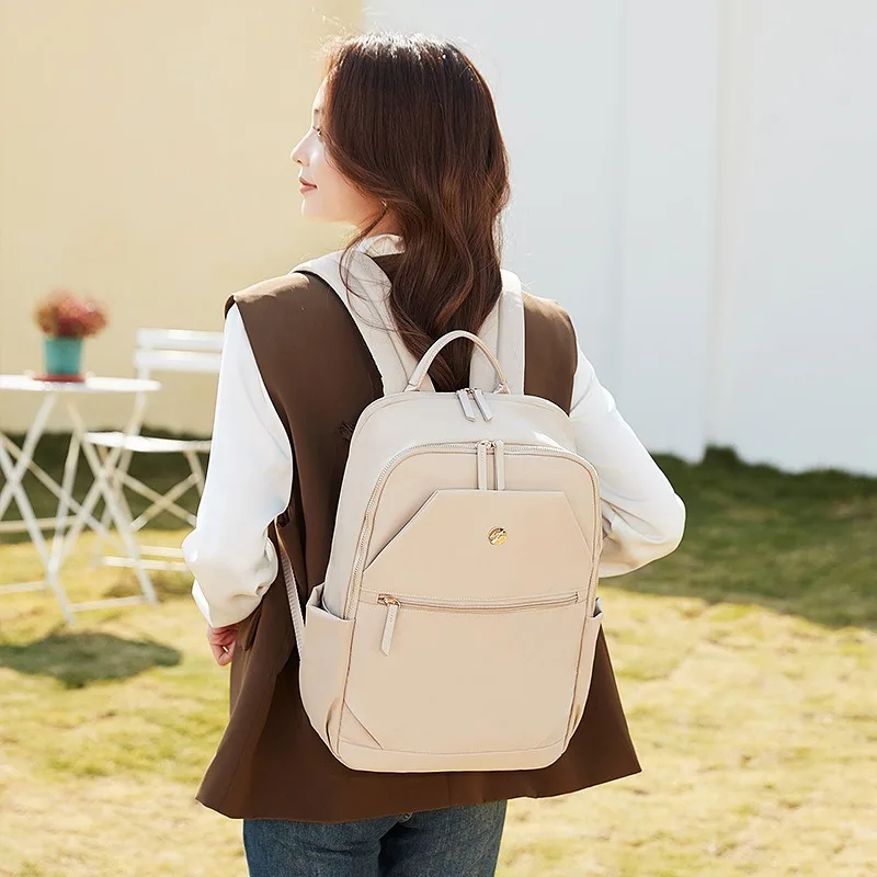 YFZ  Lightweight Laptop Backpack for Women, Fit for 14 inches 15.6 inch Laptop, Water-resistant Travel Backpack