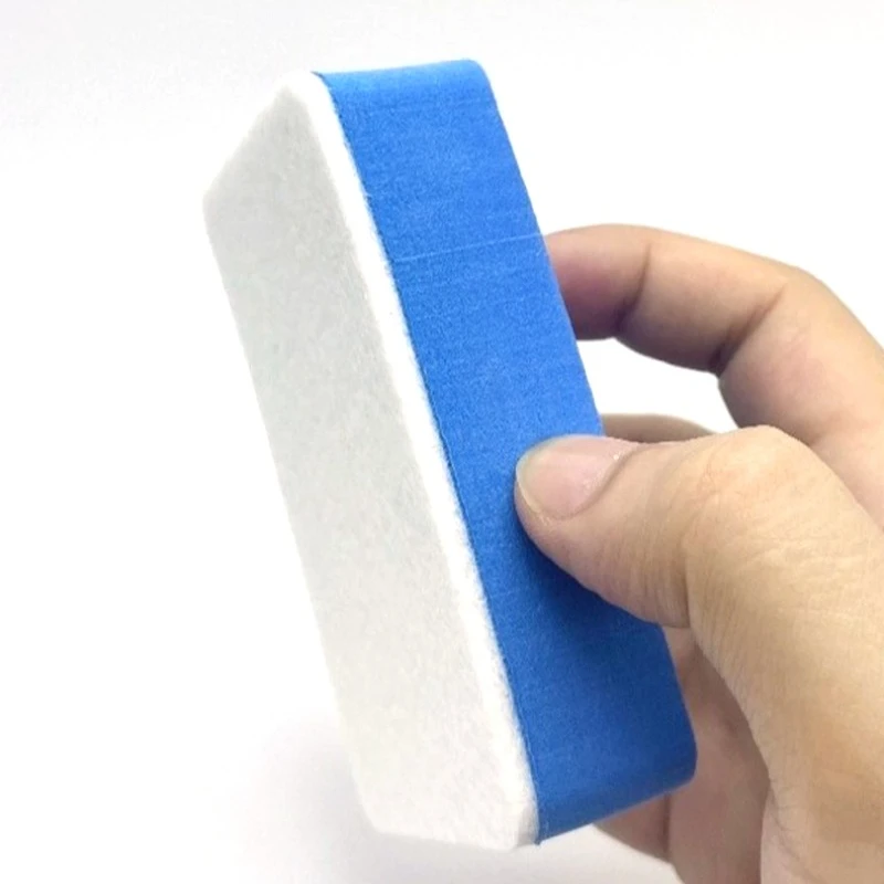 Car Glass Oil Film Cleaning Sponge Wiper Polishing Sponges Car Windshield Wool Felt Brush Oil Dusty Removal Tools Accessories 4
