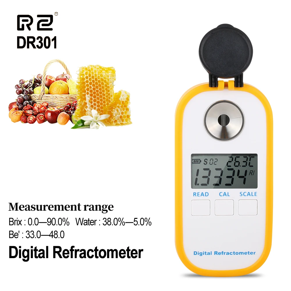 Digital Honey Refractometer Honey Concentration Meter Digital Honey