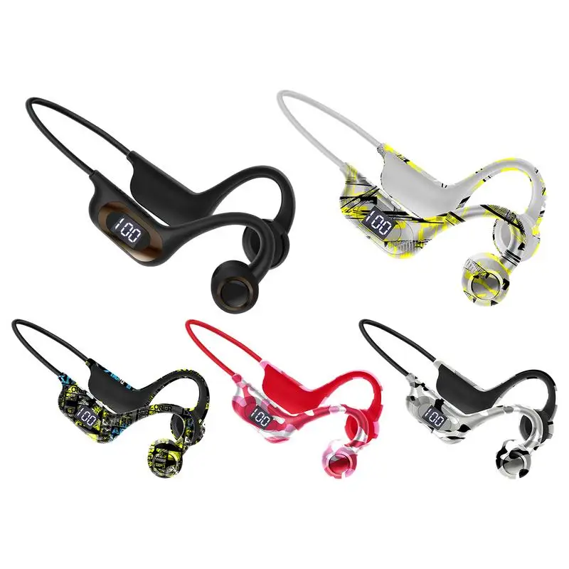 Wireless Bone Conduction Earphones Waterproof MP3 Player