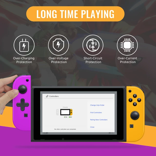 Joy Pad Switch Controller Joystick Gamepad 6 Axis Gyro Wireless Switch Control With Wake Up Function Switch Controllers JoyPad 3