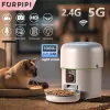 1080p WiFi smart pet feeder with camera