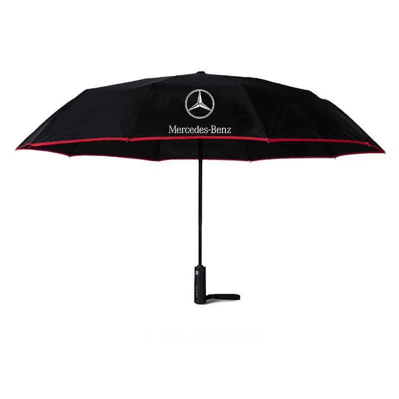 Car Automatic Folding Windproof Sunshade Umbrella Mercedes Benz A C E S Class Vito GLA GLB GLC GLE GLK GLS CLA CLS ML SL GL SLK