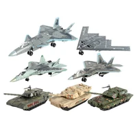 Toys Fighter Building Model Airplane Modern Military Model Arms Airplane Model Dolls Kids Toy B225 2