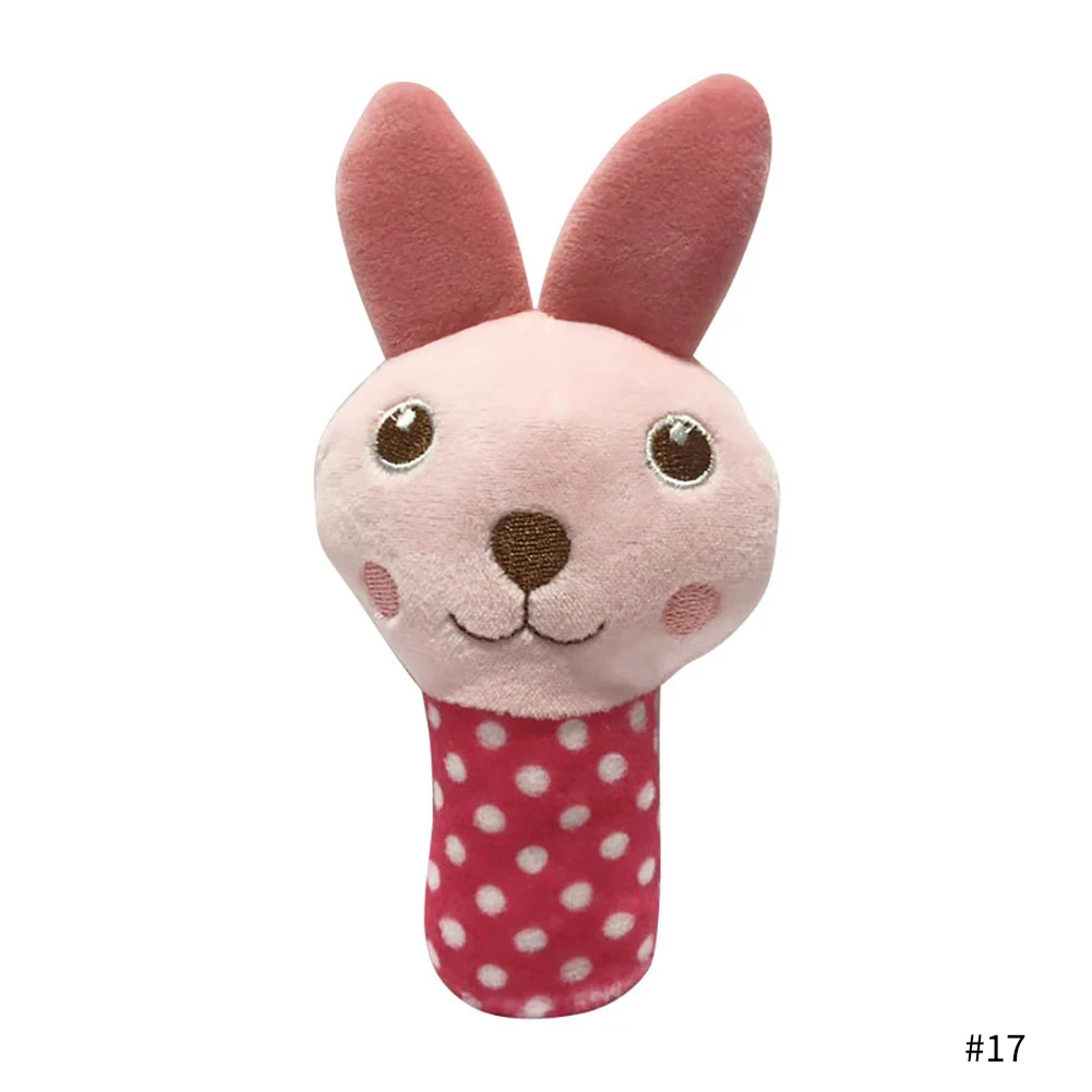 Pet-Friendly Cartoon Fruit Animals Plush Chew Toy with Squeaker