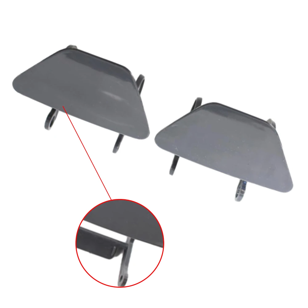 Front Headlight Washer Nozzle Cover Headlamp Water Spray Jet Cap For BMW 535i F10 F18 2014 2015 51117332683 51117332684