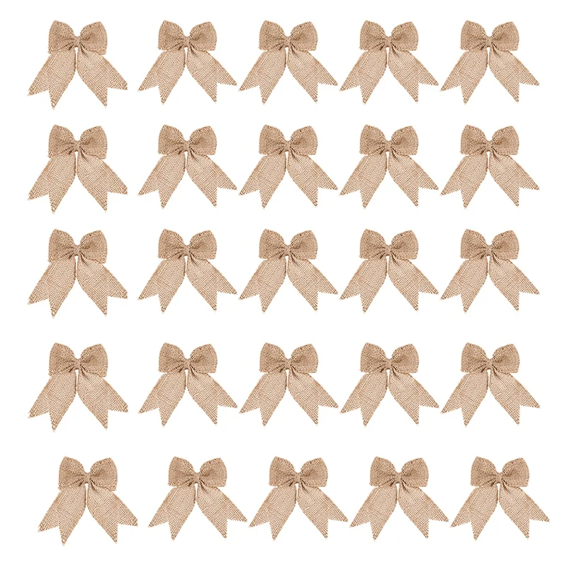 

30 шт., искусственная ткань для украшения ёлки