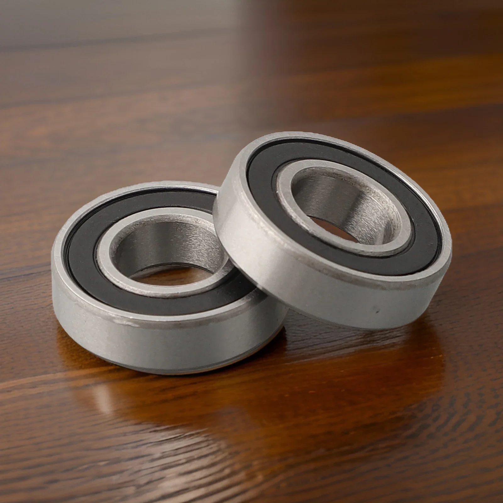 

2 Pcs Bike Bicycle DUNLOP 61900-2RS (6900-2RS) Bearings 10X22X6MM Thin Section Thin-walled Deep Groove Ball Bearing Steel