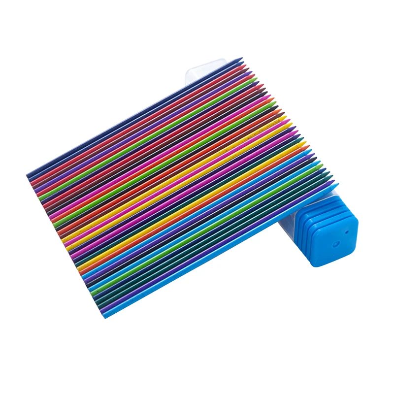 36Pcs/box 2.0mm Multicolour Automatic Pencil Lead School Office Sketching Painting Writing Stationery Supplies Smooth Writing 3