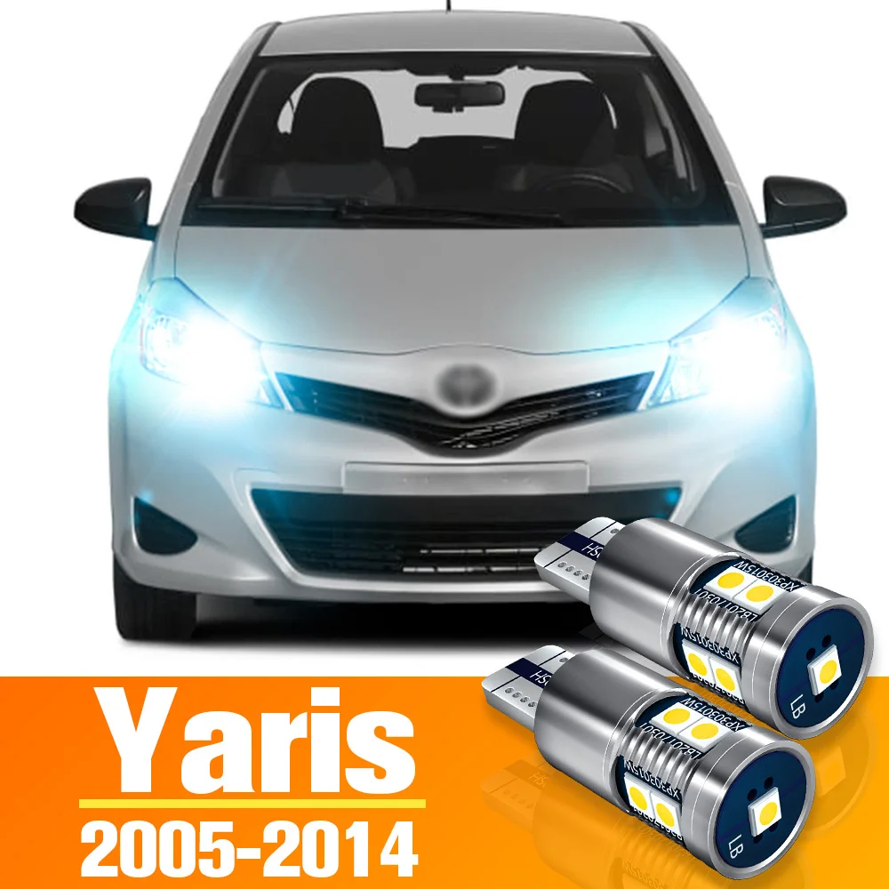 2pcs Led Parking Light Clearance Bulb Accessories For Toyota Yaris Vitz