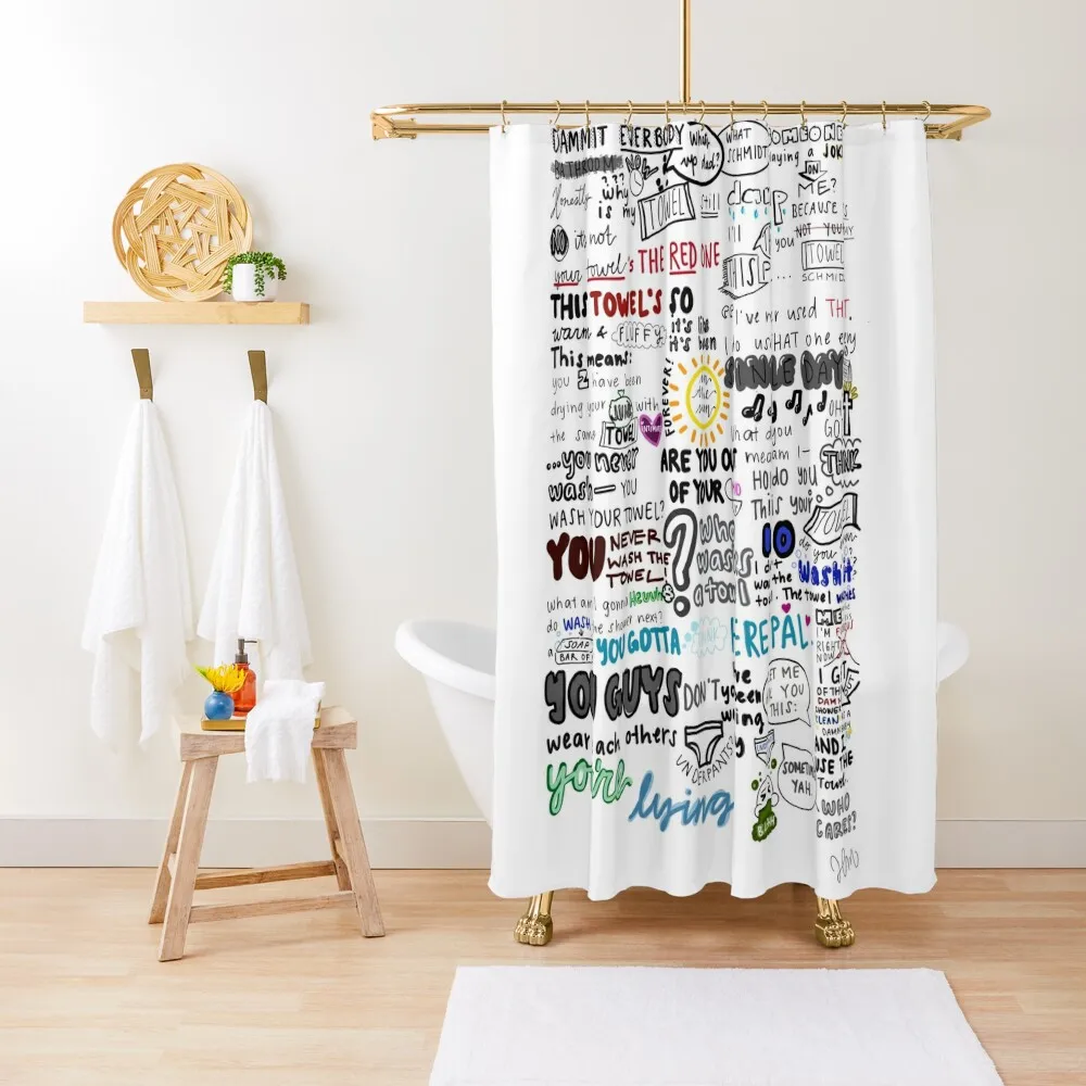 

New Girl Towel Scene Shower Curtain For Bathroom Shower Bathroom Accessory Modern Showers For Bathroom Curtain