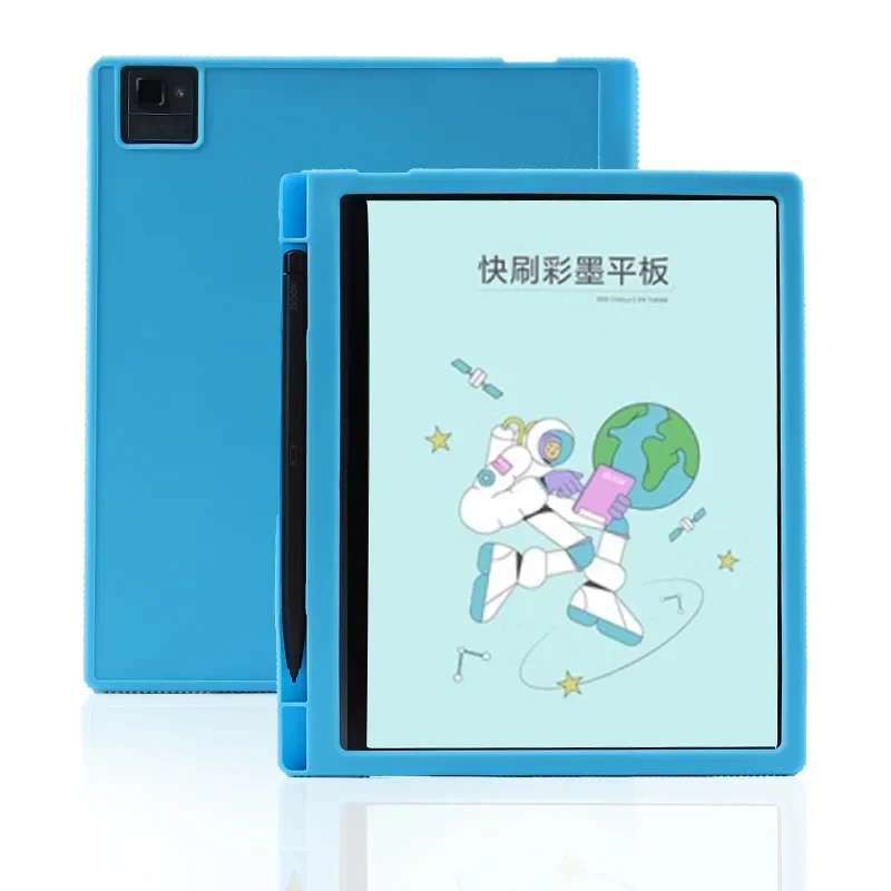 Premium Protective Case with Pencil Holder for 10.3 eBook, Slim Silicone Back Cover