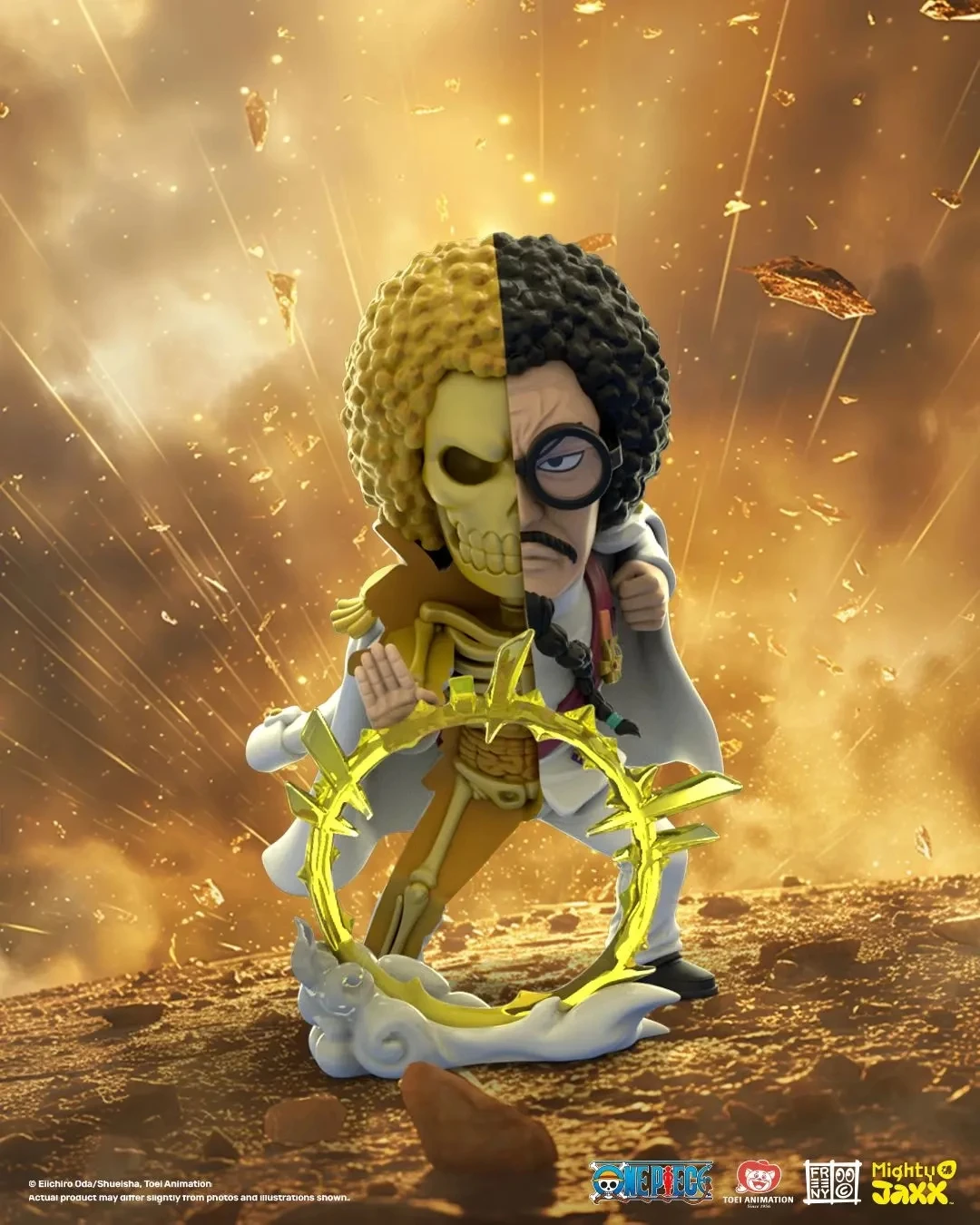 Authentic Mightyjaxx One Piece 8th Generation Navy Admiral Half