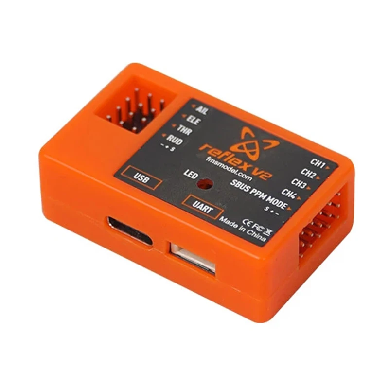 

Полетный контроллер FMS Reflex V2, Полная модернизация системы, совместимая с большинством моделей Aircaraft для беспилотных летательных аппаратов с неподвижным крылом, аксессуары для гонок
