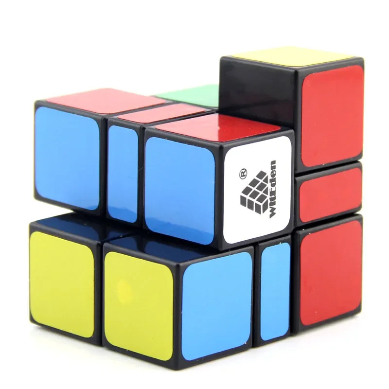 OJIN MO FANG GE Cubo puzzle 2x2x3 2 strati Cubo puzzle 2x2x3 velocità Cubo liscio Gioco a cubetti per principianti (Senza Adesivo