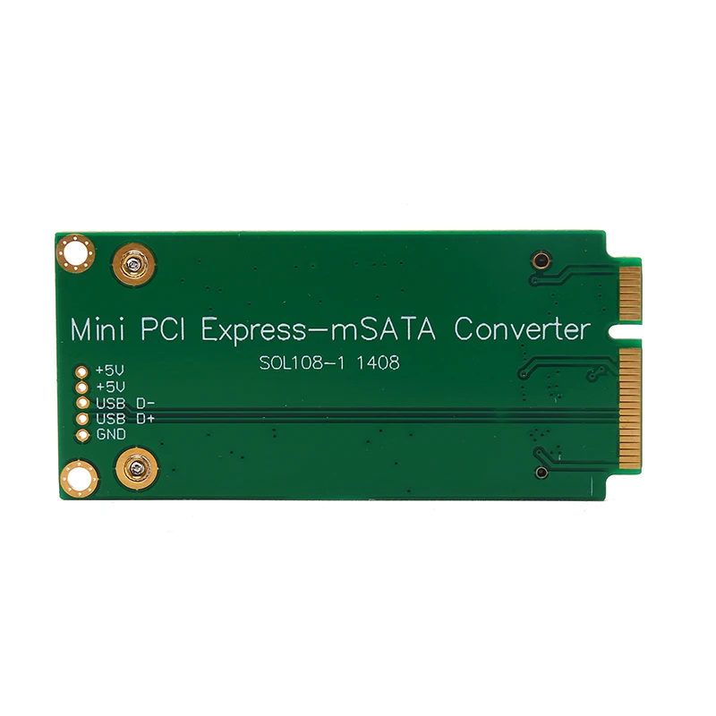 MSATA SSD to SATA 미니 PCIe SSD 어댑터 카드, Asus EPCS101 900A 901A 용