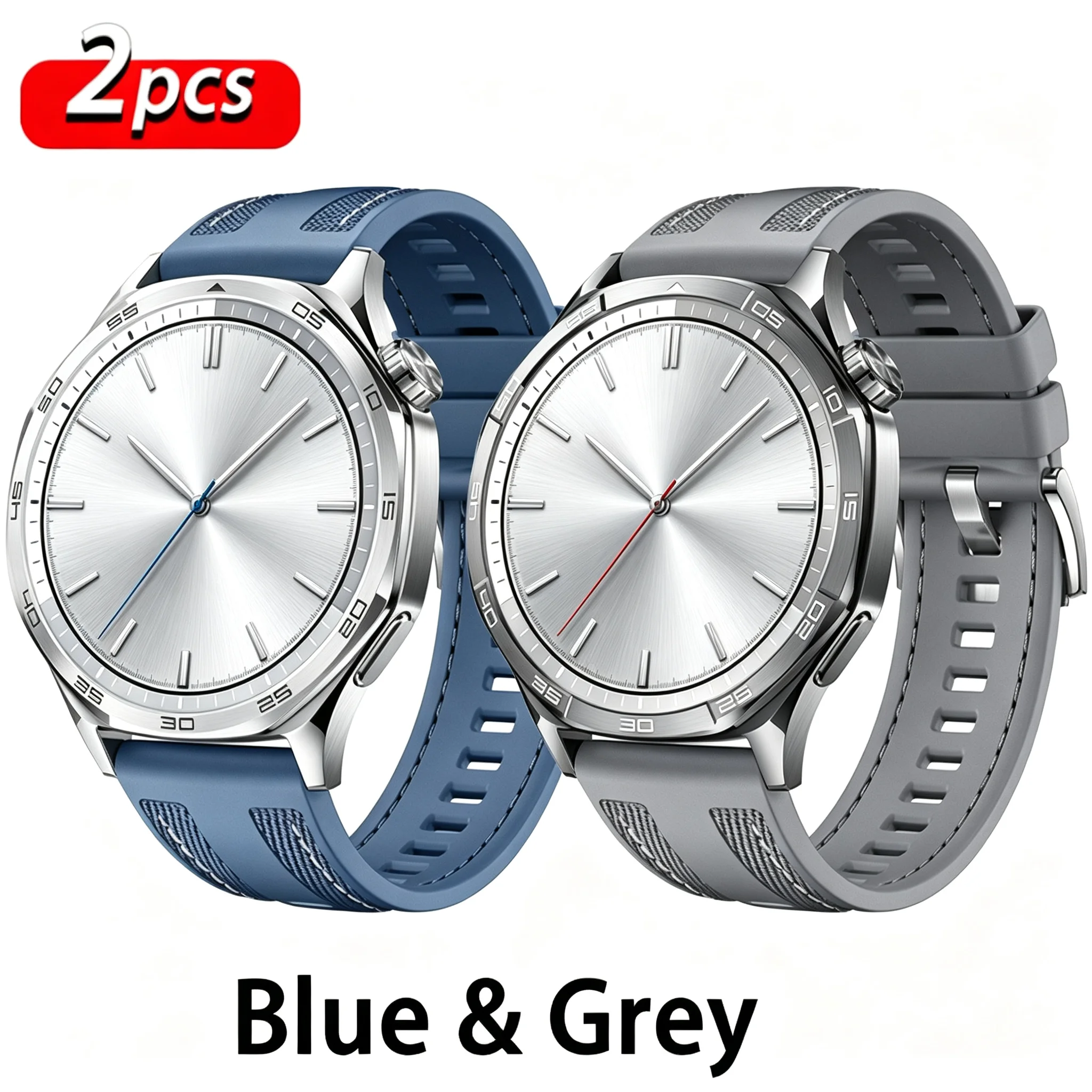 Versatile 22mm Nylon Sports Strap - Durable & Stylish Silicone Composite Band Bracelet