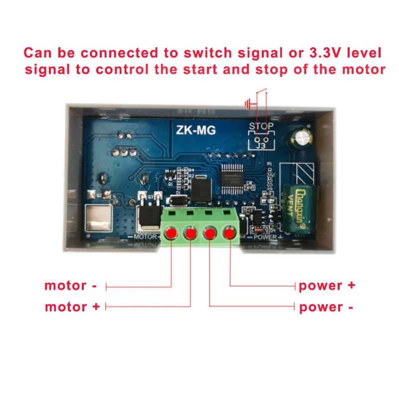 150W DC Motor Controller DC 5-30V 12v 24v 5A Brushed Motor Governor ZK-MG duty cycle frequency adjustable dc motor speed controller motor speed controller electric motor speed controller