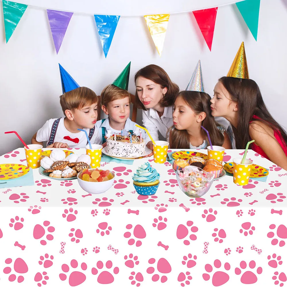 Party Tablecloth - 86 X 51 Inches, Disposable Table Cover For Birthday & Event Decorations - View #11