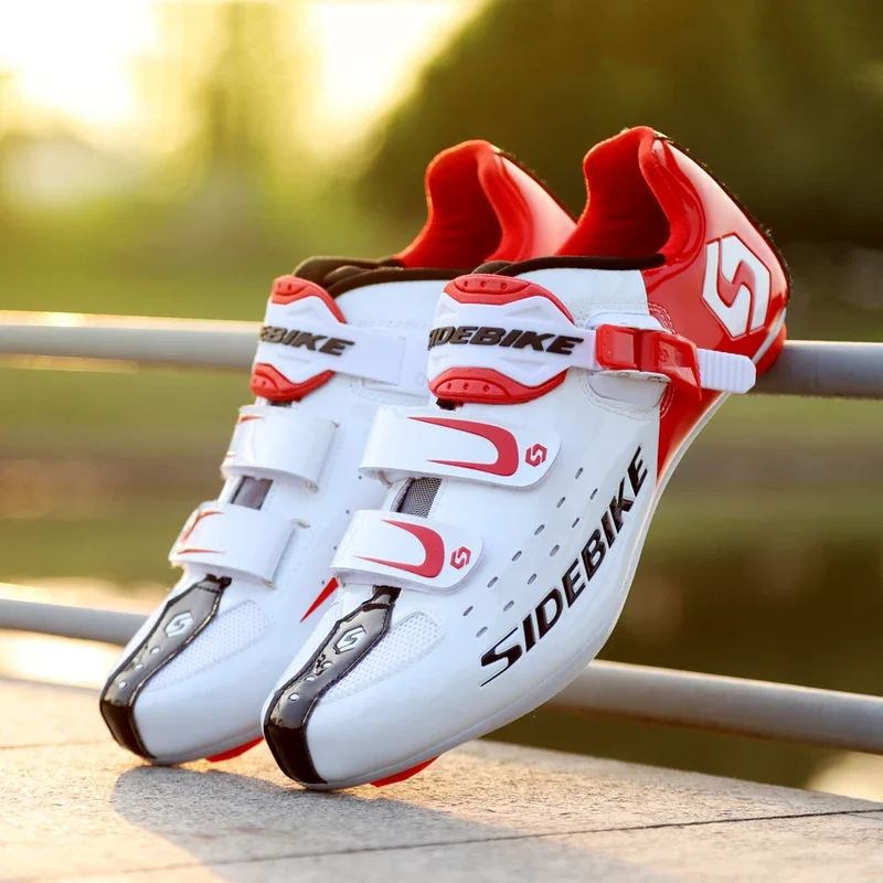 Men Road Cycling Shoes Racing Self-locking