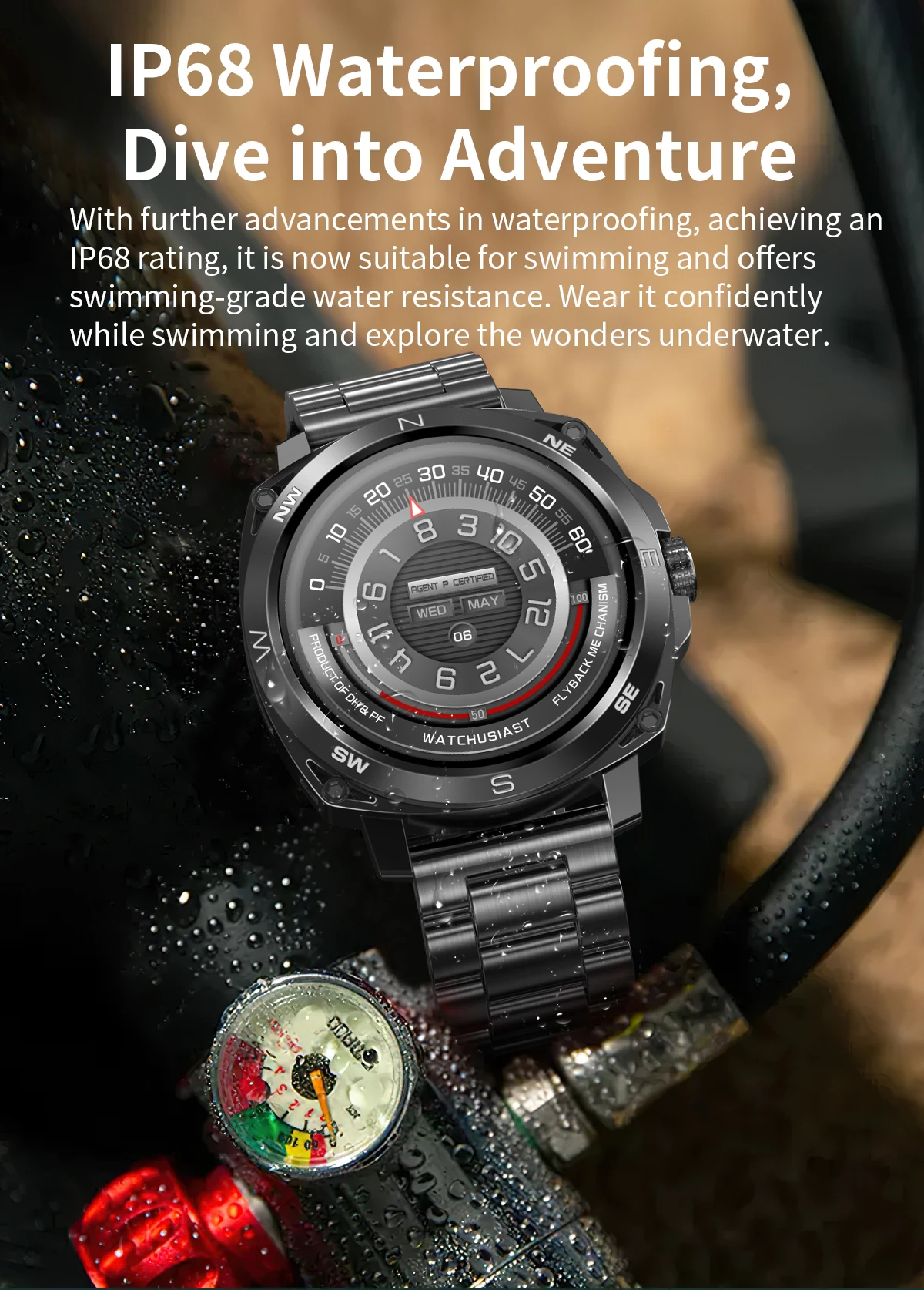 INNOFOVO ����Ʈ ��ġ es ������ AMOLED ��ũ��, IP68 ��� ����Ʈ ��ġ ����Ʈ��ġ, 2023 ���� ��ȭ, ��������