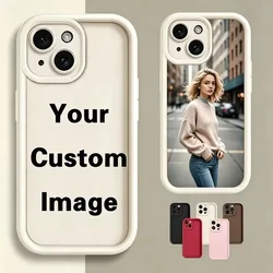 Personalized Photo Soft TPU Anti - Fall Phone Case - iPhone 12 Mini (WHITE)