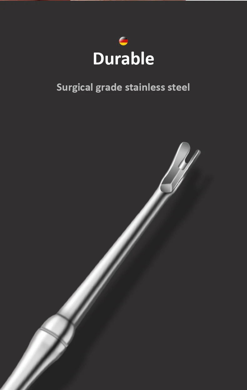 Cuticle Remover Dead Skin Pusher Surgical Grade Stainless Steel Nail Art Manicure Tool Scraper Nail Cleaner Trimmer nail art pusher manicure tools nail manicure tools manicure pedicure tools cuticle pusher dead skin remover