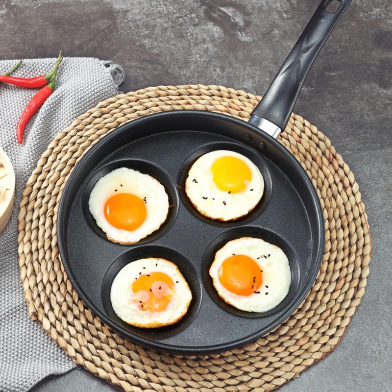 for Creative Multi Functional Fried Egg Pan Mini Poached Egg Hamburger Dumpling Pot Tools，Can be Used for