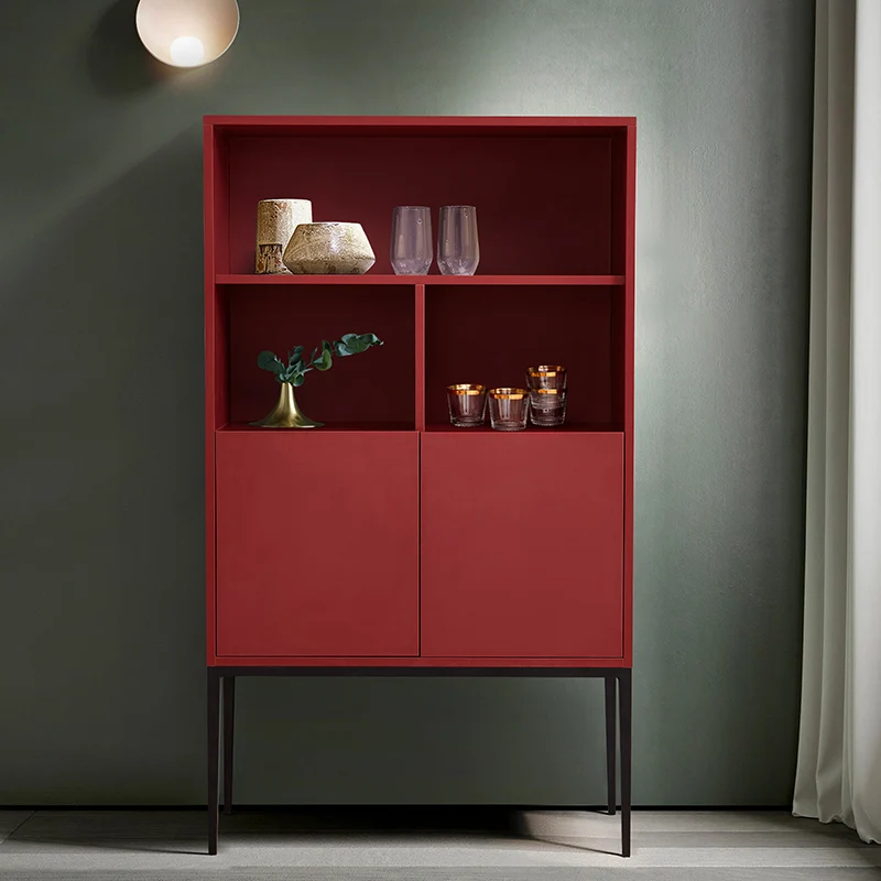 

Nordic minimalist sideboard Italian luxury restaurant lockers simple modern tall wine cabinet porch cupboard