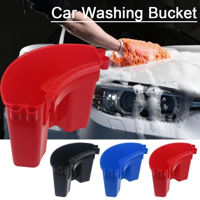 Universal Car Detailling Bucket Organizer Tool Towels Brushes Mitt Fast  Easy Storage Kit Car Wash Bucket External Hanging Barrel - AliExpress