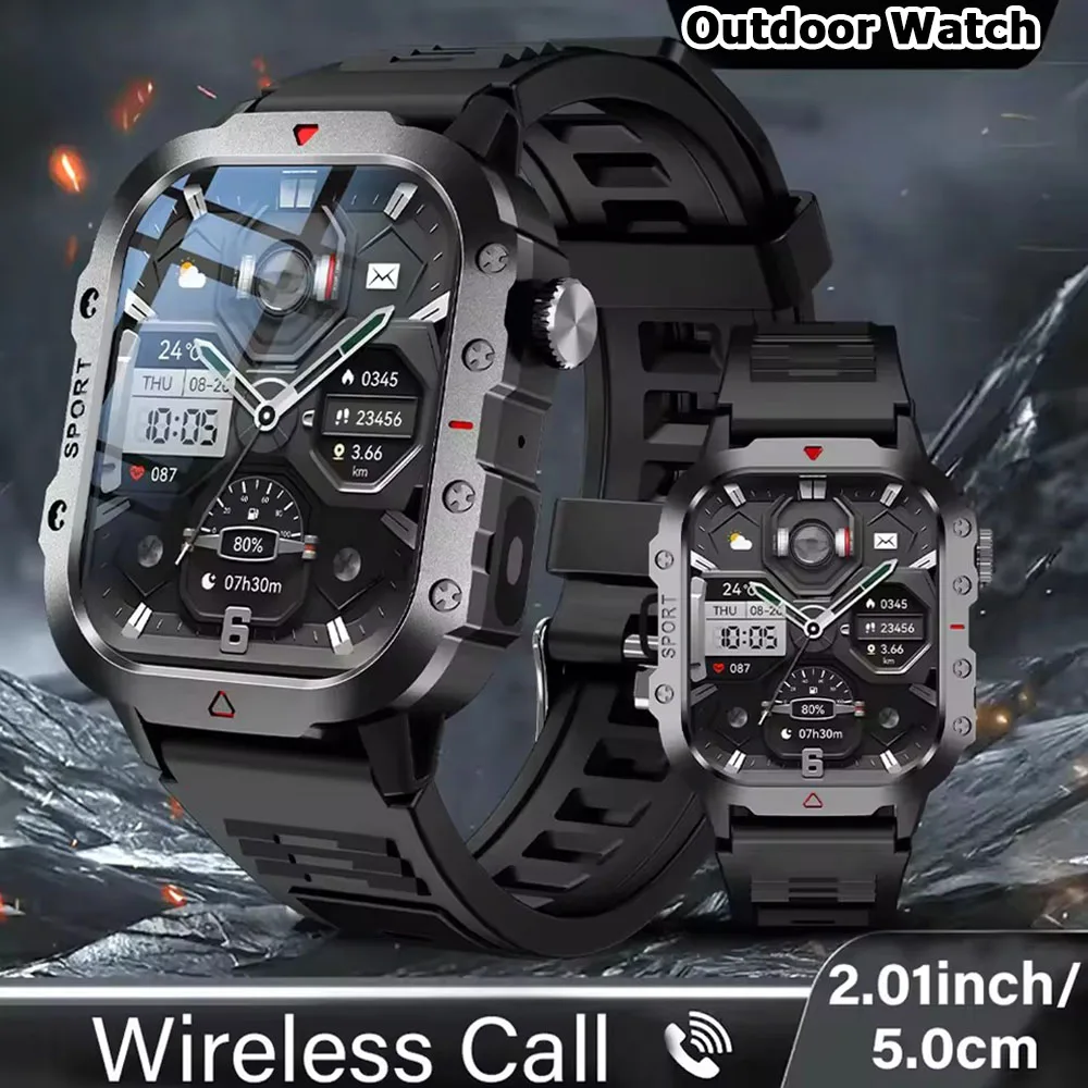 MilitaryGPSSmartWatchesForMenFlashlightWaterproofOutdoorSportTrackerBluetoothCallSmartwatchManWomen2025Pkh12-AliExpress44