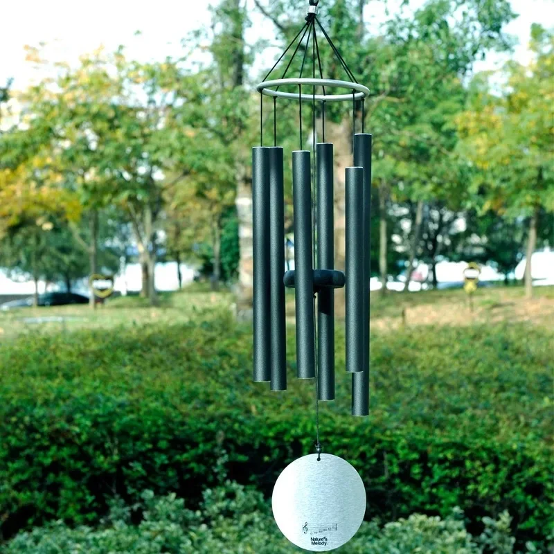 

28/36/42in Wind Chimes Outdoor Home Decoration Asthetic Deep Tone Melody Memorial Wind Bell Aluminium Patio Decor Christmas Gift