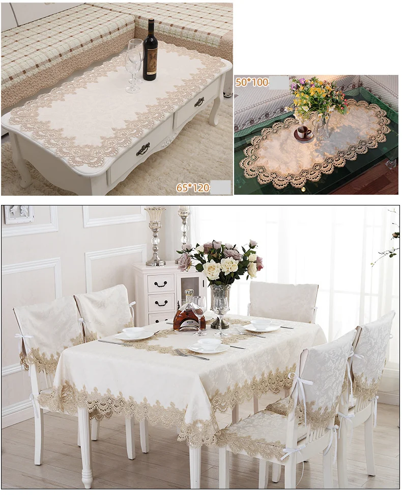 Water soluble lace lace lace tablecloth, tea table cloth, living room, dining room tablecloth, tablecloth size and color_voghion.com