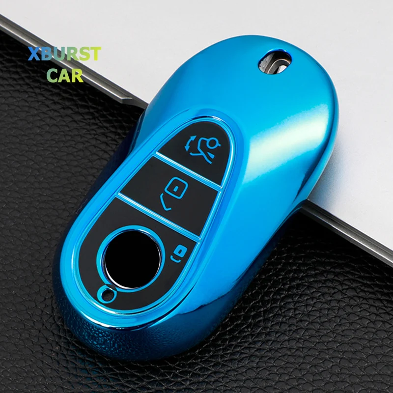 Tpu Car Key Remote Case For Mercedes Benz C S Class W206 W223 S350 C260  C300 S400 S450 S500 Car Accessories New