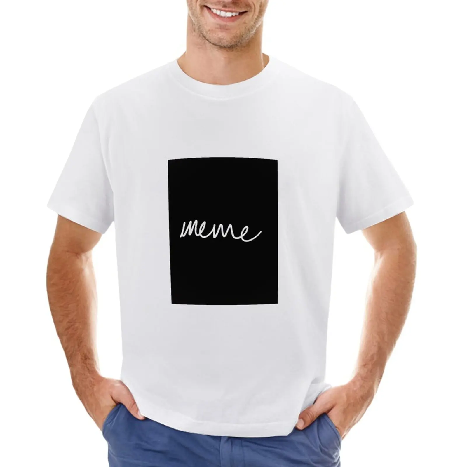 

Meme T-Shirt korean fashion sports fans shirts graphic tees sublime heavyweight t shirts for men