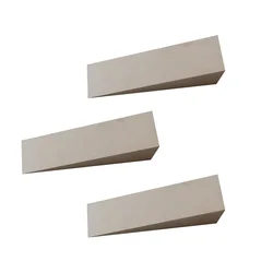 5pcs Door Stop Practical Triangular Wedges Sturdy Wooden Door Stopper For Store Dorm Wooden Door Stopper Wedge Door Holder