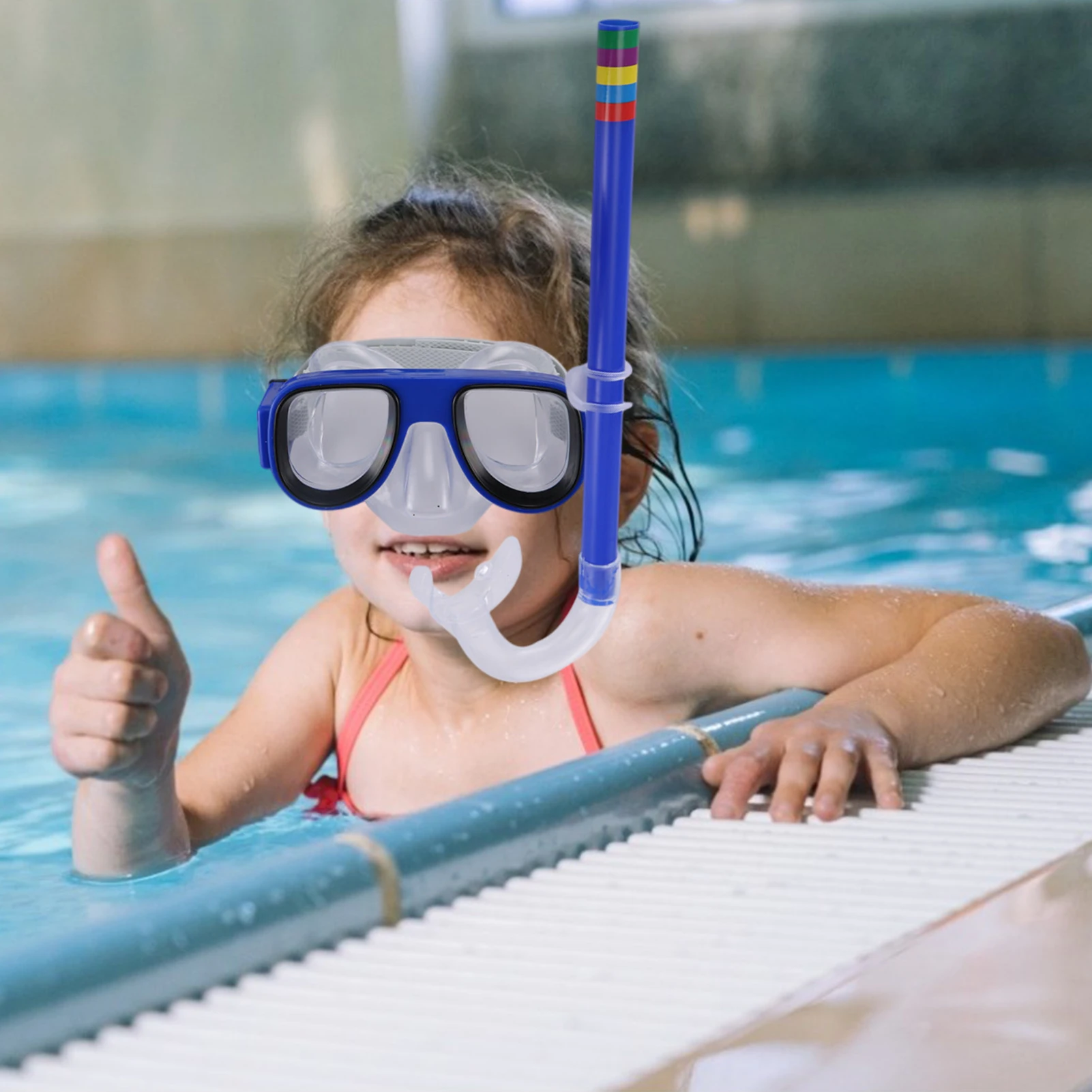 Swimming Goggles Children Snorkeling Gear Kids Diving Mask Set Junior Kids Anti-fog UV Protection Snorkel Set swimming goggles