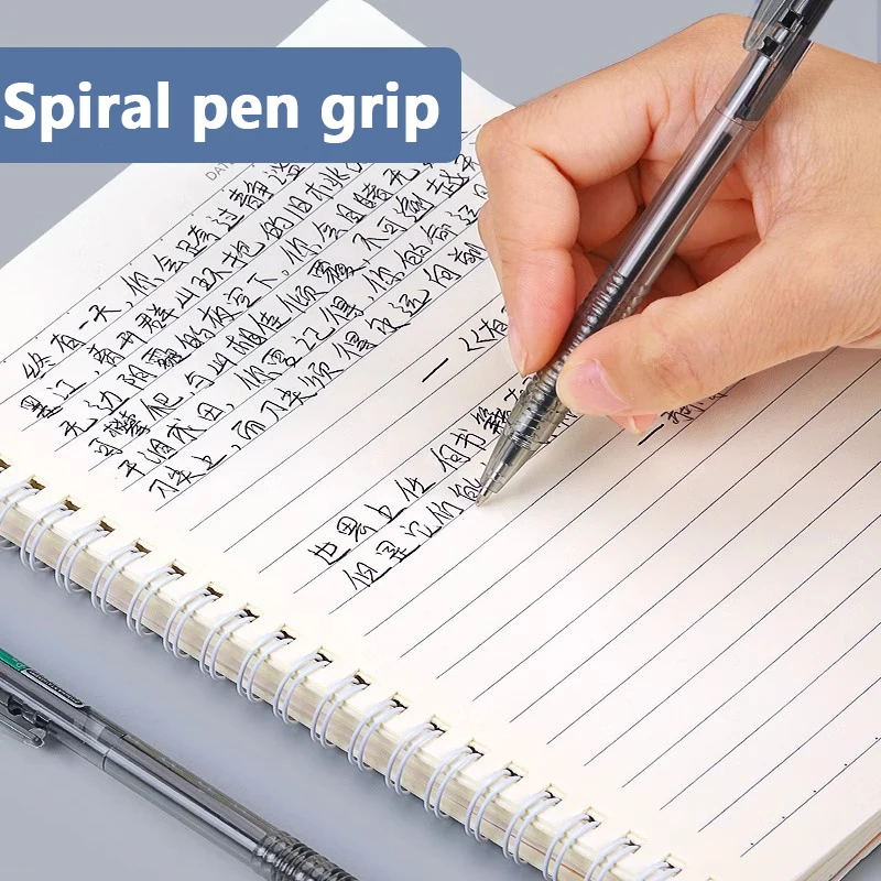 10/50Pcs Ballpoint Pens 0.7mm Fine Point Writing Pens in Black Red Blue for Students Office Stationery Signing Pen - 3