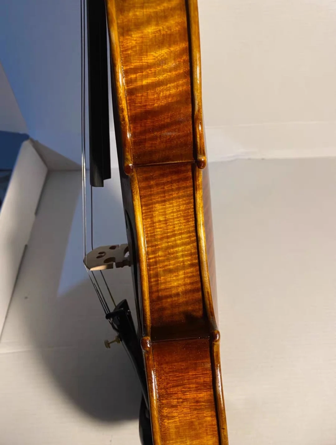 Guarneri 1743 Handmade Violin 4/4 Italian retro Oil Varnish Vinlino set professional musical instrument